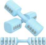 13.2LB Adjustable Dumbbell Set, 5 Levels Weights Dumbbell Set with Each 2.2lb/3.3lb/4.4lb/5.5lb/6.6lb, Hand Weights for Women/Men Home Office Gym Full-Body Workout - Image 2