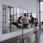 Ruomeng Home Gym Mirrors 12 Inch x 12Pcs Wall Mounted Mirror Glass Frameless Full Length Mirror Tiles for Home Gym, Bedroom, Door & Bathroom - Image 6