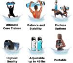Tidal Tank Tube - The Original Aqua Bag - Water Weight Bag up to 79 lbs - Adjustable Workout Sand Bags Weights Alternative - Portable Sandbag Fitness Equipment Set, Home Exercise Gym - Including App - Image 5