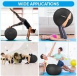 APEXUP Yoga Ball Exercise Ball Anti Slip Heavy Duty for Fitness, Balance & Core Workout - Image 6