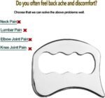 FeelFree Sport Stainless Steel Gua Sha Tools-Massage Scraping Tool for Soft Tissue Mobilization,Physical Therapy for Back, Legs, Arms - Image 3