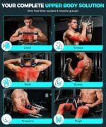 BAGAIL Twister Arm Trainer, 5 or 9 Level Resistance (30-140 lbs) for Chest & Arm Workout, All-in-One Home Gym Strength Training Equipment with Ergonomic Grips & Carry Bag for Men and Women - Image 4