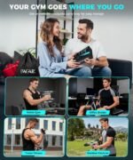 BAGAIL Twister Arm Trainer, 5 or 9 Level Resistance (30-140 lbs) for Chest & Arm Workout, All-in-One Home Gym Strength Training Equipment with Ergonomic Grips & Carry Bag for Men and Women - Image 5