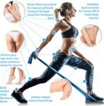 Resistance Bands Set. 3 or 5 Pack Non-Latex Physical Therapy, Professional Elastic Band. Perfect for Home Exercise, Workout, Strength Training, Yoga, Pilates, Rehab, Gym - Image 5