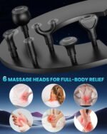 Deep Tissue Massage Gun, Portable Percussion Electric Muscle Massager for Pain Relief, Handheld Massagers with 30 Speeds & 6 Attachments for Back and Neck, Gifts for Men Women - Image 3