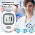 G430 Blood Glucose Monitor Kit,Blood Sugar Testing kit,Diabetes Testing Kit, Blood Glucose Meter, 100 Glucometer Strips, 100 Lancets, Test Strips Blood Sugar Meter Glucometer,HCT for Home Use - Image 4