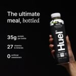 Huel Black Edition Ready-to-Drink | Vanilla Meal Replacement Shake | 35g High Protein Drink | 27 Vitamins & Minerals, Vegan, Gluten Free | Plant Based | High Fiber, Low Sugar | 16.9 Fl Oz, 12 Pack - Image 3