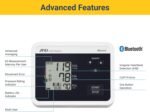 A&D Medical Multi-User Bluetooth Blood Pressure Monitor for Home Use - UA-770BLE - Wide Range Cuff (8.6-16.5" / 22-42cm), Up to 4 Users, iOS & Android Compatible, AA Batteries - Image 4