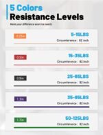 Resistance Bands, Pull Up Bands, Exercise Workout Bands for Working Out, Pull Up Assistance Bands Set for Men & Women, Body Stretching, Physical Therapy, Muscle Training - Image 3