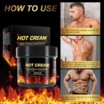 Hot Sweat Cream, Fat Burning Cream, Hot Cream for Belly Burner, Weight Loss, Natural Sweat Workout Enhancer, Fat Burner for Women, Thighs Belly Butt Firming Legs Slimming - Image 3