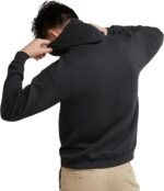 Hanes EcoSmart Hoodie, Midweight Fleece, Pullover Hooded Sweatshirt for Men - Image 3