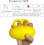 Fanwer Finger Exerciser Hand Squeeze Ball, Hand Grip Strength Trainer Build Hand, Finger and Wrist Strength, Finger Extension Exerciser for Rehab, Arthritis, Carpal Tunnel - Image 4