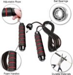 Redify Jump Rope,Jump Ropes for Fitness for Women Men and Kids,Speed Jumping Rope for Workout with Ball Bearings,Adjustable Skipping Rope for Exercise&Slim Body at Home School Gym - Image 3