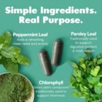 Her Fantasy Box | Body Magic | Chlorophyll Capsules - 30 Vegan Capsules for Detox, Digestion, Gut Health, Skin Support, and Oily Skin - Natural Energy Booster - Image 3
