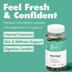 Her Fantasy Box | Body Magic | Chlorophyll Capsules - 30 Vegan Capsules for Detox, Digestion, Gut Health, Skin Support, and Oily Skin - Natural Energy Booster - Image 4