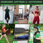 Resistance Bands for Working Out, Pull Up Assist Bands Set, Workout for Women and Men, Exercise Bands,Training, Plasticity, Physical Therapy at Home/Gym - Image 3
