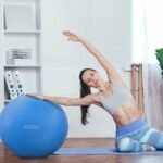 Fitvids Anti-Burst and Slip Resistant Exercise Yoga Fitness Birthing Ball with Quick Pump, 2,000-Pound Capacity, Multiple Colors and Sizes - Image 3