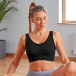 Adjustable Sports Bras for Women: 3 Pack High Support Padded Racerback Sport for Large Bust Workout Running Gym - Image 3