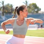 Adjustable Sports Bras for Women: 3 Pack High Support Padded Racerback Sport for Large Bust Workout Running Gym - Image 4