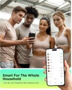 RunStar Smart Scale for Body Weight, Full-Body Bathroom Scale with 8 Electrodes for BMI, Muscle Mass, 3-Metric Display, High-Accuracy Body Composition Monitor with 28 Metrics & App Connectivity - Image 3