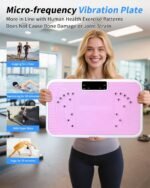 Shake Plate Vibration Exercise Machine for Lymphatic Drainage Massager & Weight Loss, 400 lbs Capacity Whole Body Vibrating Plate Workout for Women and Men - Image 5