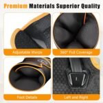 Leg Massager with Heat and Compression, Foot and Calf Massager for Circulation and Pain Relief, Compression Boots with Handheld Controller, 6 Modes 3 Intensities, Gift for Mom Dad - Image 5