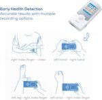 Beurer Cardio Companion EKG Monitor - 3-Lead Portable ECG Machine, Detects Irregular Heart Rhythms, Fast Results in 30 Seconds, Bluetooth with App, Rechargeable Battery, FSA/HSA Eligible, ME75 - Image 6