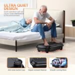 Vibration Plate Exercise Machine Weight Loss, Full Body Vibration Plate for Lymphatic Drainage, 180 Adjustable Speeds Vibrating Plate 400 Lbs Capacity Fitness Platform for Women Men - Image 5