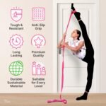Stretching Strap with Door Anchor & Resistance Band – Leg Stretcher for Improving Flexibility & Splits – Ideal for Ballet, Dance, Cheer, Yoga & Gymnastics – Home Training Equipment for All Levels - Image 3