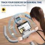 Stationary Bikes,Exercise Bikes,Adjustable Professional Exercise Bikes for Home, Efficient Workout Bike with Smartphone Mount & Digital Pulse Display - Image 3