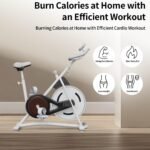 Stationary Bikes,Exercise Bikes,Adjustable Professional Exercise Bikes for Home, Efficient Workout Bike with Smartphone Mount & Digital Pulse Display - Image 5