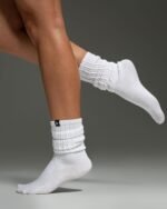 Kamo Fitness Cozy 3-Pair Pack - Scrunch Long Crew Socks for Women, Soft & Breathable Boot and Slouch Socks, Size 5-9 - Image 4
