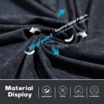 5 Pack Men's Lightweight Pullover Hooded Tees – Long Sleeve Sweatshirts for Gym, Running, Fishing - Image 5