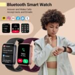 Smartwatch for Women, Compatible with Android & iPhone, 1.8'' Fitness Tracker Watch with Alexa, Call & Notification Alerts, Heart Rate & Sleep Monitor, 120 Sports Modes, Waterproof Watch for Women - Image 3