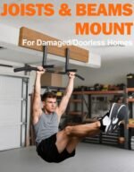 Fitarc Joist Mount Pull Up Bar, Chin Up Bar Ceiling Mount, Heavy Duty, Workout for Home Gym, 42 inch Wide -Patent Pending - Image 5