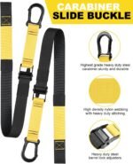 Home Resistance Training Kit, Resistance Trainer Exercise Straps with Handles, Door Anchor and Carrying Bag for Home Gym, Bodyweight Resistance Workout Straps for Full-Body Workout - Image 4