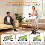Steppers for Exercise at Home, Mini Stepper with Resistance Bands for Full Body Workout, Portable Stair Stepper for Home, Smooth and Quiet, Stepper Machine with LCD Monitor - Image 5