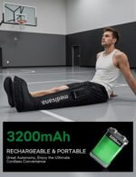 Medisana Leg Compression Massager, Cordless Rechargeable Air Pressure Boot with Multi-Customize Modes, Intensities & Timer, Leg Compression for Circulation, Pain Relief, Recovery, Christmas Gifts - Image 3