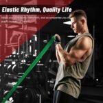 Pull Up Assistance Bands, 5-Level Resistance Bands for Working Out, Pull Up Bands for Men & Women, Exercise Bands for Full-Body Training, Fitness, Physical Therapy, Stretch Workout Bands at Home, Gym - Image 4