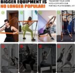 Pilates Bar Kit with Resistance Bands, Pilates Equipment, Multifunctional Pilates Bar for Women & Men, Pilates kit for Hip, Back, Arm, Full-Body Workouts, Home Gym Strength Training Equipment - Image 6