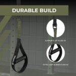 THYSOL® Resistance Trainer Pro Xtreme Straps Army | Sling Trainer Set with Adjustable Door Anchor | Fitness Home Workouts - Suitable for Travelling & for Training Indoor & Outdoor - Image 3