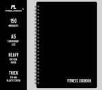 Fitness Logbook (Black) - A5 Undated Workout Journal For Men & Women - Plastic Cover & Thick Paper - Planner Log Book To Track Weight Loss, Muscle Gain, Gym Exercise, Bodybuilding Progress - Image 3