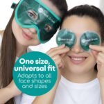 Medi Grade Cooling Ice Face Mask and Cooling Eye Mask for Puffy Eyes & Migraine Relief - Self Care Face Ice Pack with ChillGel Face Ice Mask Technology - Cooling Face Mask, Eye Pads and Bag - Image 5