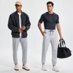 Mens Athletic Pants with Pocket Winter Warm Casual Joggers Sweatpants for Men Workout Running Gym - Image 5