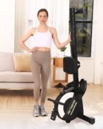 Rowing Machines for Home,Hartwares Magnetic Rowing Machine with 77lbs High Resistance Rowing Machine,16 Levels of Quiet Resistance,Rower Machine for Home Row Machine,App Compatible,LCD Monitor - Image 3