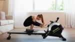 Rowing Machines for Home,Hartwares Magnetic Rowing Machine with 77lbs High Resistance Rowing Machine,16 Levels of Quiet Resistance,Rower Machine for Home Row Machine,App Compatible,LCD Monitor - Image 4