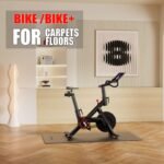 Bike Mat Compatible with Peloton Bike,Elliptical,Treadmill Mat, 6mm Thick, Under Exercise Bike Trainer Pad for Indoor Stationary Spin Bike Gym Equipment Hardwood Floor Carpet Protector - Image 4