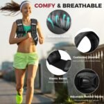 BAGAIL Weighted Vest, 5lb/8lb/10lb/12lb/15lb/20lb/25lb/30lb Weight Vest for Walking & Weight Loss, Reflective Rucking Vest with Phone Pouch for Women & Men, Home Gym & Outdoor Training - Image 3