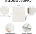 And Per Se Wellness Journal-Self Care & Daily Journal for Personal Health Goals, Sleep & Diet Tracking, Mindfulness & Reflection-Undated Wellness Planner for Women & Men (Beige) - Image 3