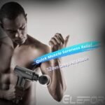 Elefor Massage Gun Deep Tissue,Percussion Back Massager Gun for Athletes Muscle Massage Gun for Pain Relief with 8 Massage Heads & 20 Speeds (Matte Black) - Image 4